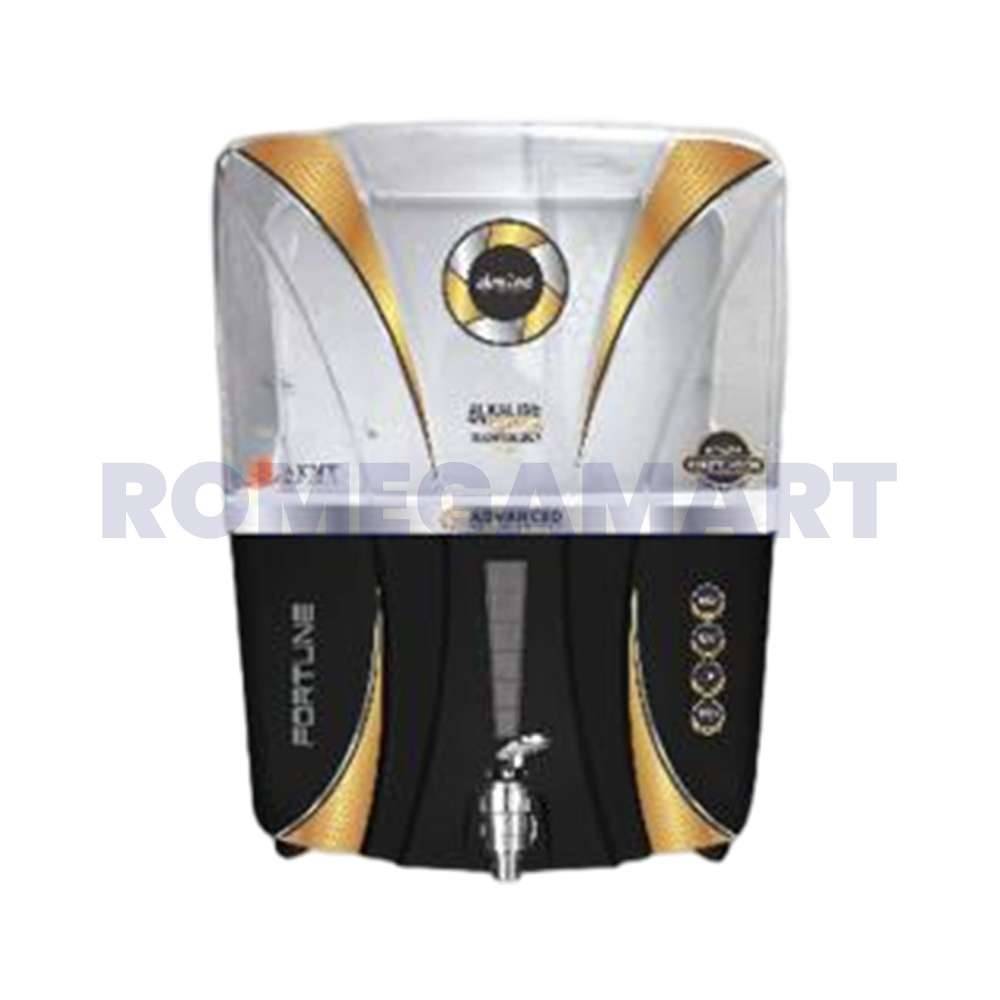 Fortune Copper Plus Almond 12 Liter Storage Black With White Transparent Color Cabinet For Domestic Use - GTB JI WATER SOLUTIONs 