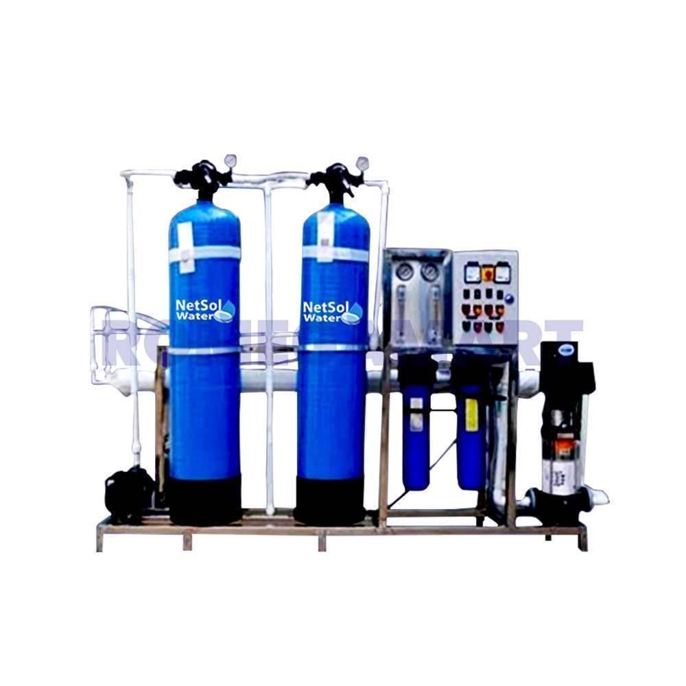500 LPH Fully Automatic Commercial-Industrial RO Plant FRP RO Plant With Sediment Single Phase Filter, Carbon, Sand & Reverse Osmosis Technology - NETSOL WATER SOLUTIONS PRIVATE LIMITED