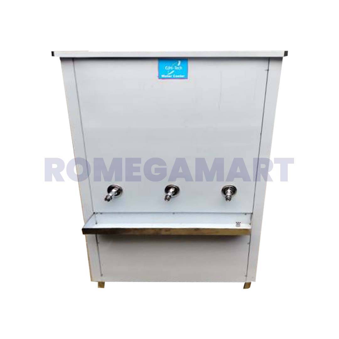 HI-Tech 250 Liter 3 Tap Water Cooler Stainless Steel Material - Gangajal Ro System
