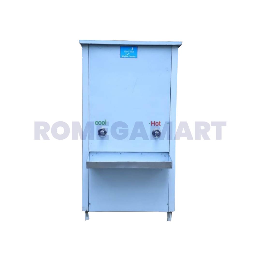 HI-Tech 50 Liter Hot and cold 2 Tap Water Cooler Stainless Steel Material - Gangajal Ro System