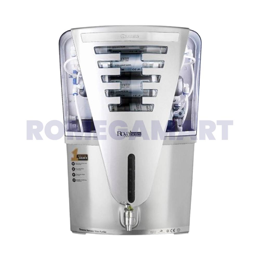 G Series Royal White Transparent Water Purifier RO+UV+UF+MINERAL CARTRIDGE+TDS CONTROLER - Super Fine Trading CO