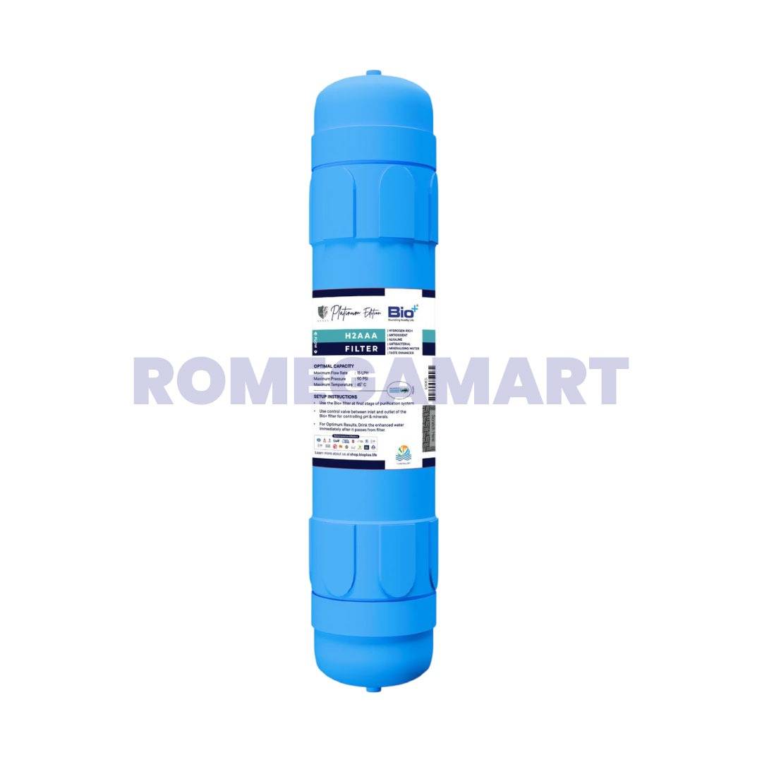 Platinum Edition 11 Inch H2AAA Blue Color Filter Polypropylene Material Suitable For Domestic RO Use - Wave RO Aqua Solution