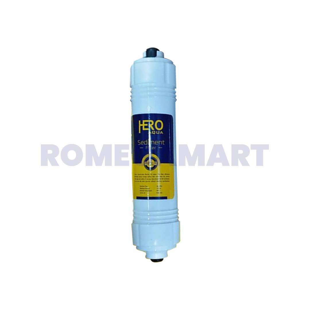 Hero Sediment Filter White Color Material Plastic Suitable Domestic - SURYANSH ASSOCIATES