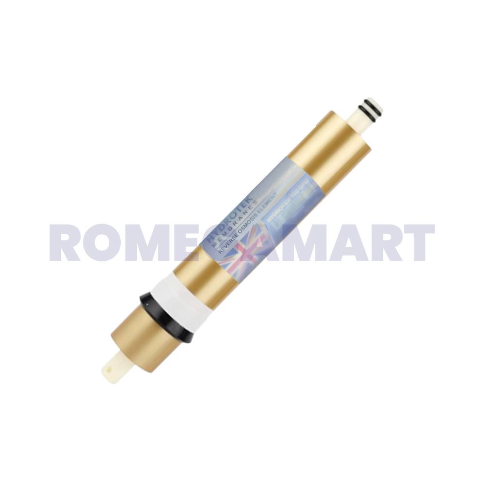Hydrotek 100 GPD Membrane Golden Color Ro Water Purifier For Domestic Use - MEDITECH PRODUCTS