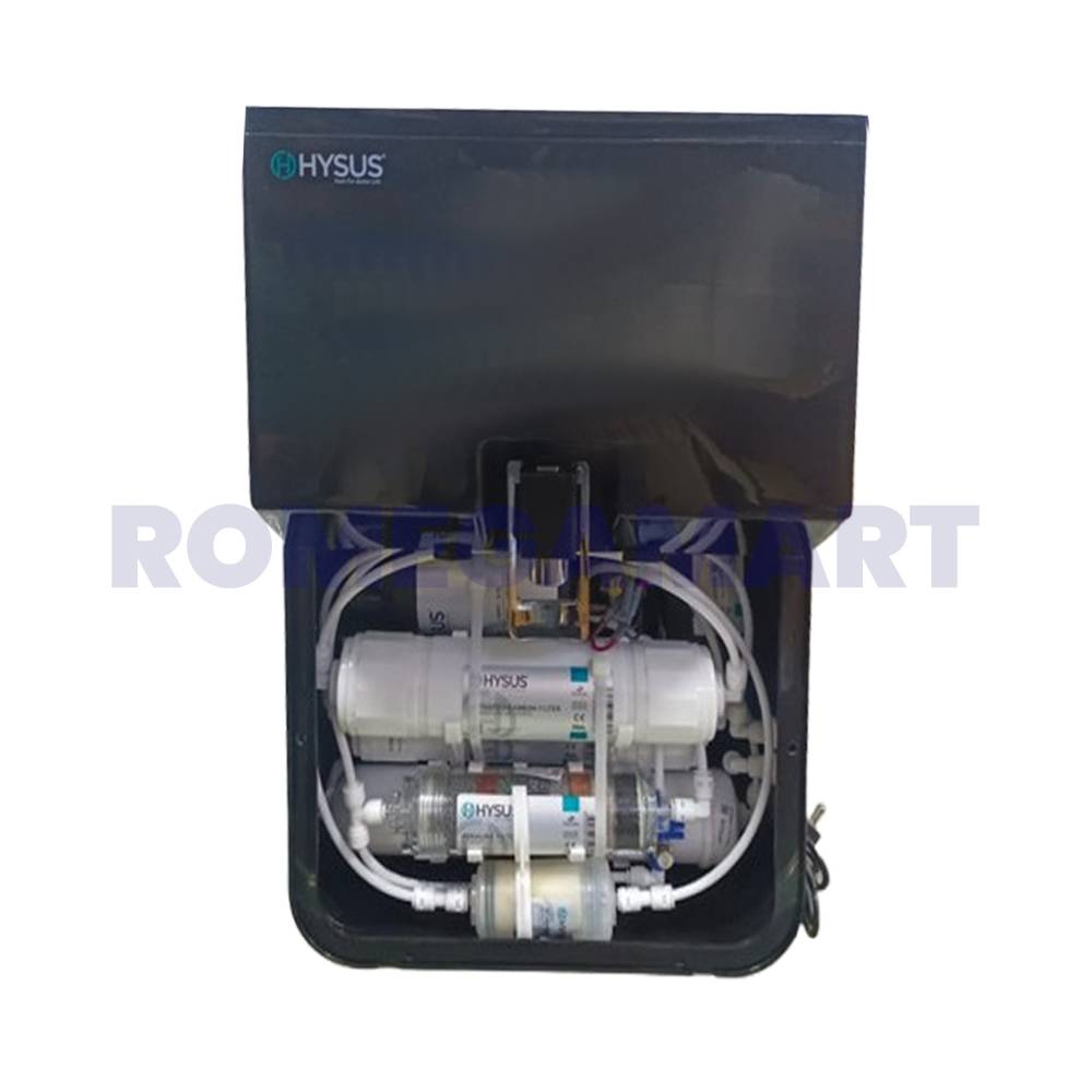 Hysus Black Color Water Purifier RO+UV+UF+MINERAL CARTRIDGE+TDS CONTROLER - Super Fine Trading CO