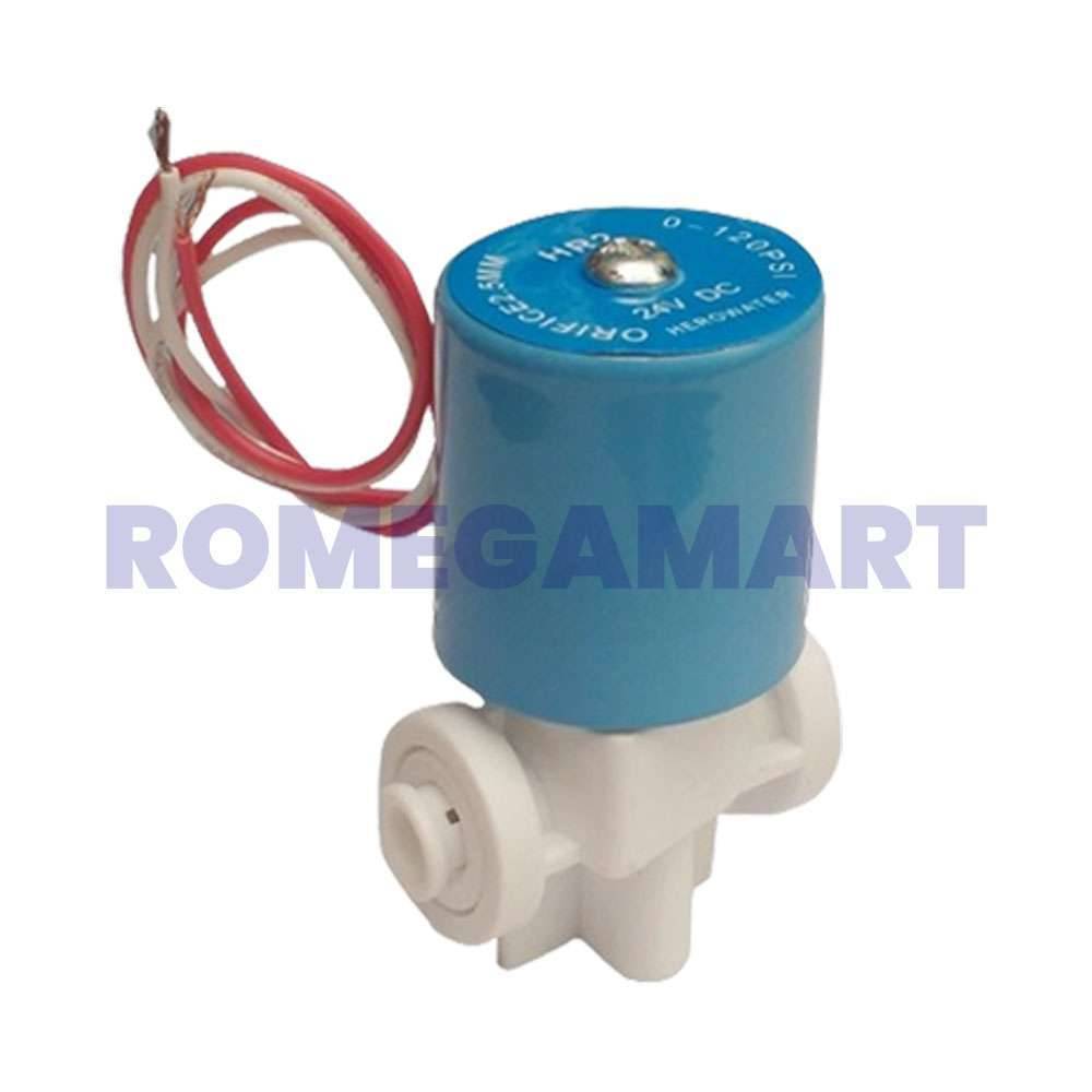 Hero Orignal Solenoid Valve SV 24Volt Blue Color Suitable For Domestic RO - JAZZ PURE WATER SOLUTIONS
