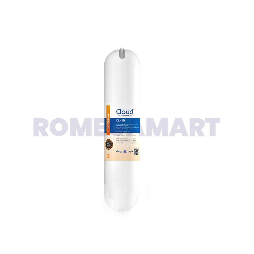 Cloud Inline CL - 10 Pre Carbon Filter White Color Plastic Material - JAZZ PURE WATER SOLUTION