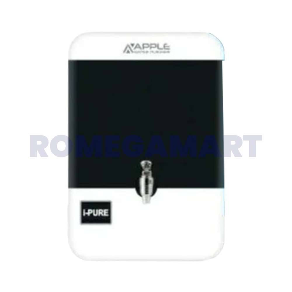 Apple I Pure Black Color RO+UV+TDS+UF 10 Liter Storage Capacity Domestic Water Purifier - JAZZ PURE WATER SOLUTIONS