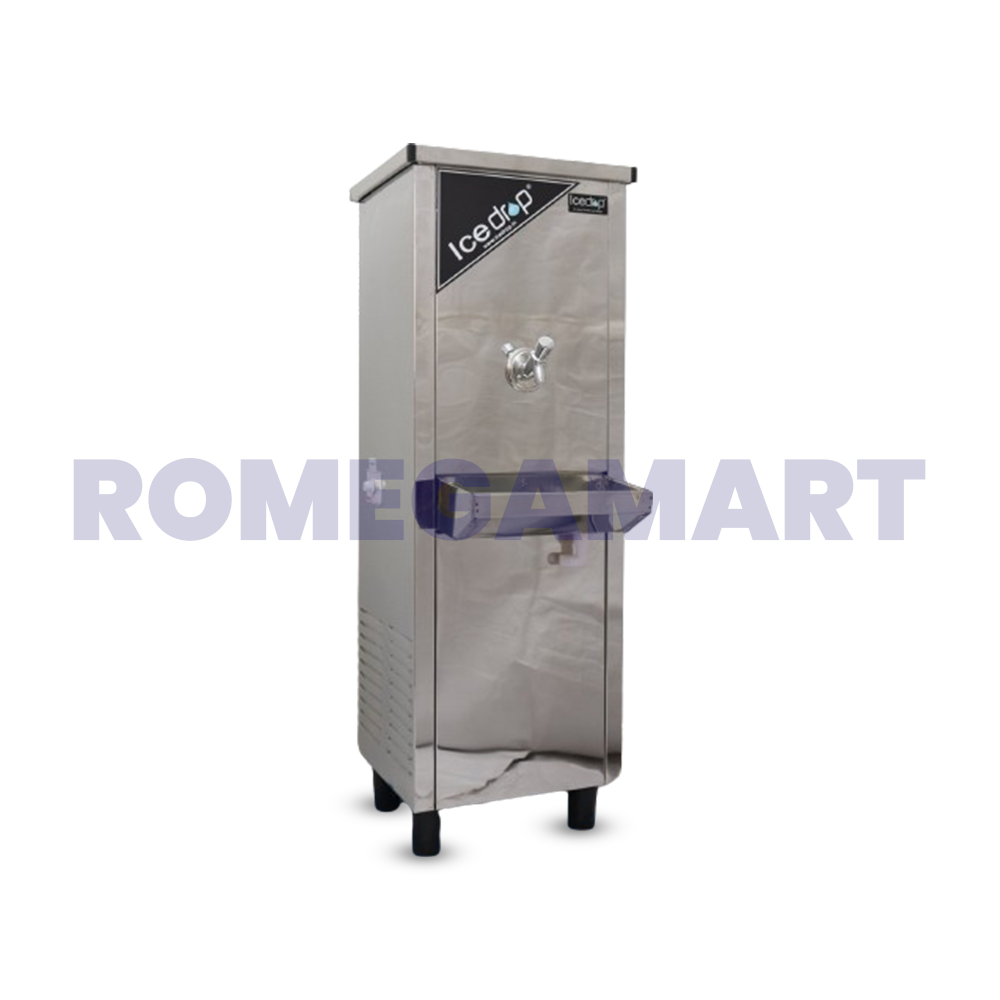 IceDrop ID 2025 FS Water Cooler Stainless Steel Bubble Top 20 Liter Storage Capacity Silver Color - KRISHNA ENTERPRISEBVDDXPLKQL