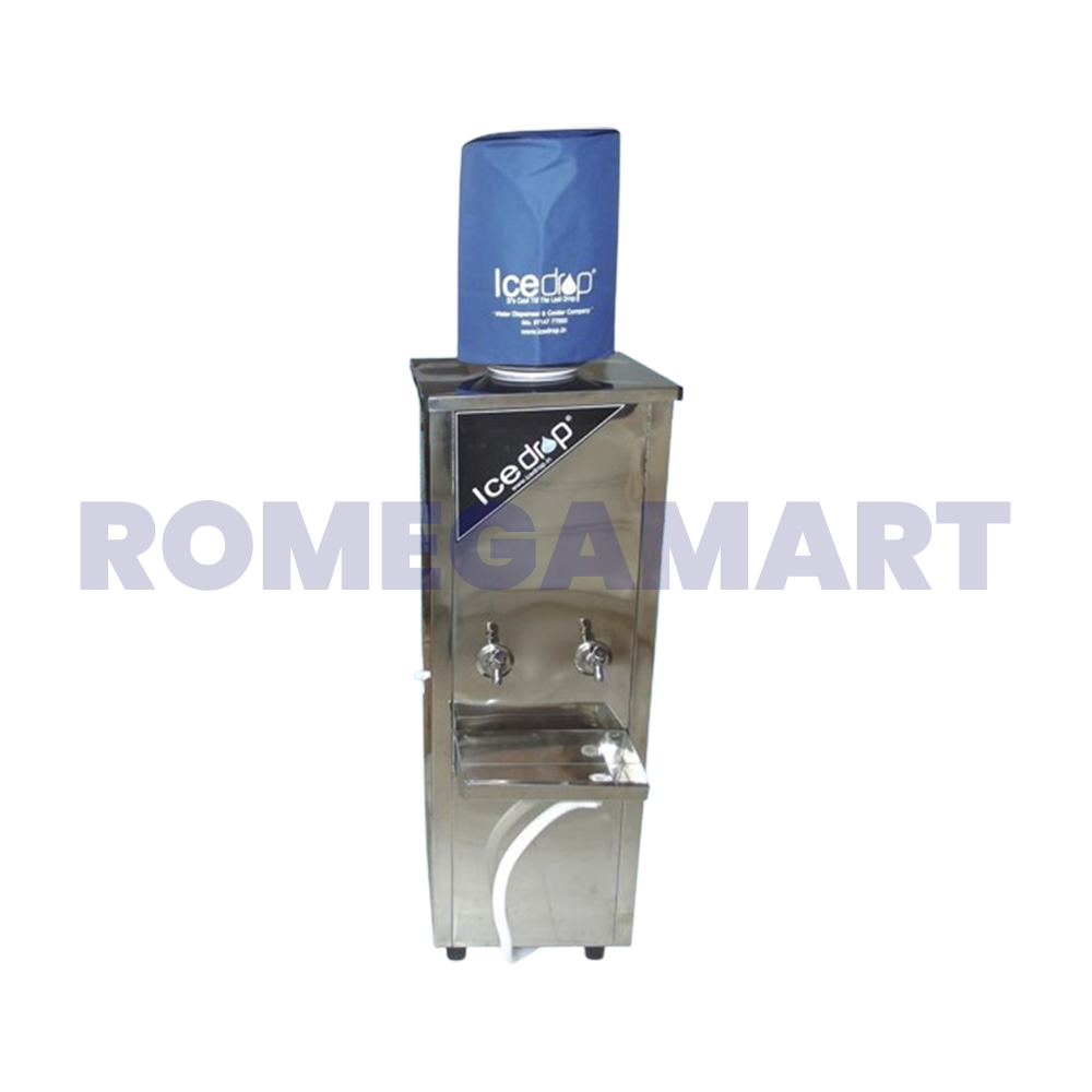 IceDrop ID 2040 Water Cooler Silver Color Bubble Top With 40 Liter Water Storage Capacity - KRISHNA ENTERPRISE