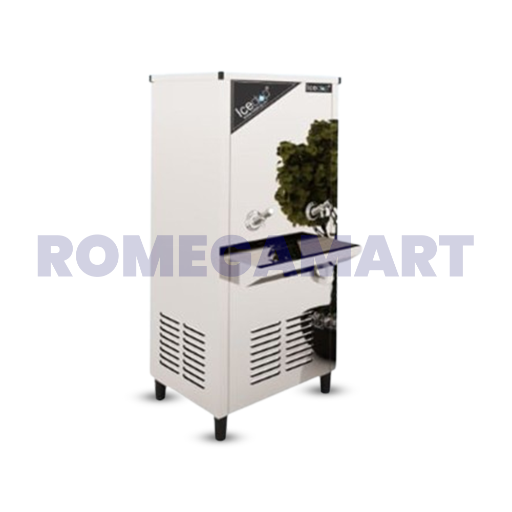 IceDrop Silver Color ID 6060  Water Cooler With 60 Liter Storage Capacity - KRISHNA ENTERPRISE
