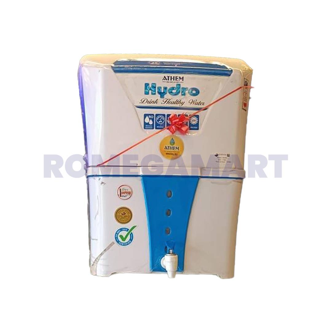 Athem Hydro 12 Liter Storage White Transparent Water Purifier For Domestic Use - Pawan Electronics