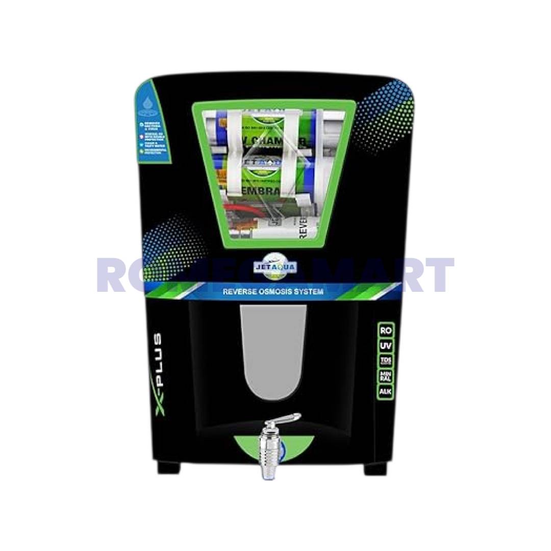 Jet Aqua X Plus 5 Stages Black Alkaline 10 Liters Capacity Domestic RO - NK WATER TECHNOLOGY