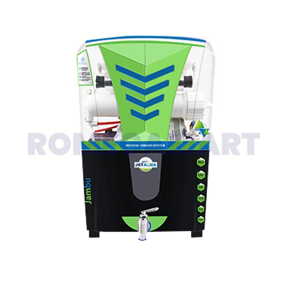 Jet Aqua Jumbo 10 Liter Storage Black Transparent With Blue Color Water Purifier - NK WATER TECHNOLOGY