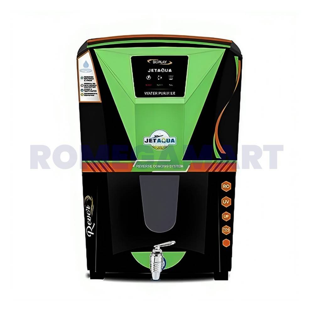 Jet Aqua Rever Black Copper 10 Liter Water Purifier With LED Indicators - NK WATER TECHNOLOGY