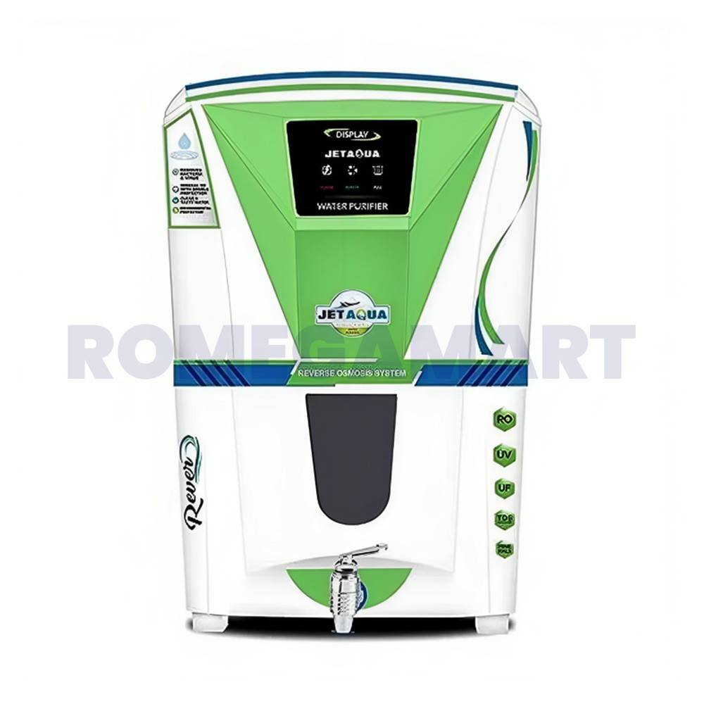 Jet Aqua Rever White Alkaline 10 Liter Water Purifier With LED Indicators - NK WATER TECHNOLOGY