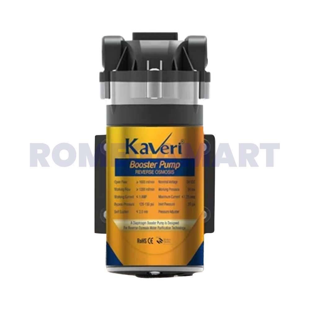 Kaveri 100 GPD Booster Pump 24V DC Suitable All Types Of Domestic RO - EARTH RO SYSTEM