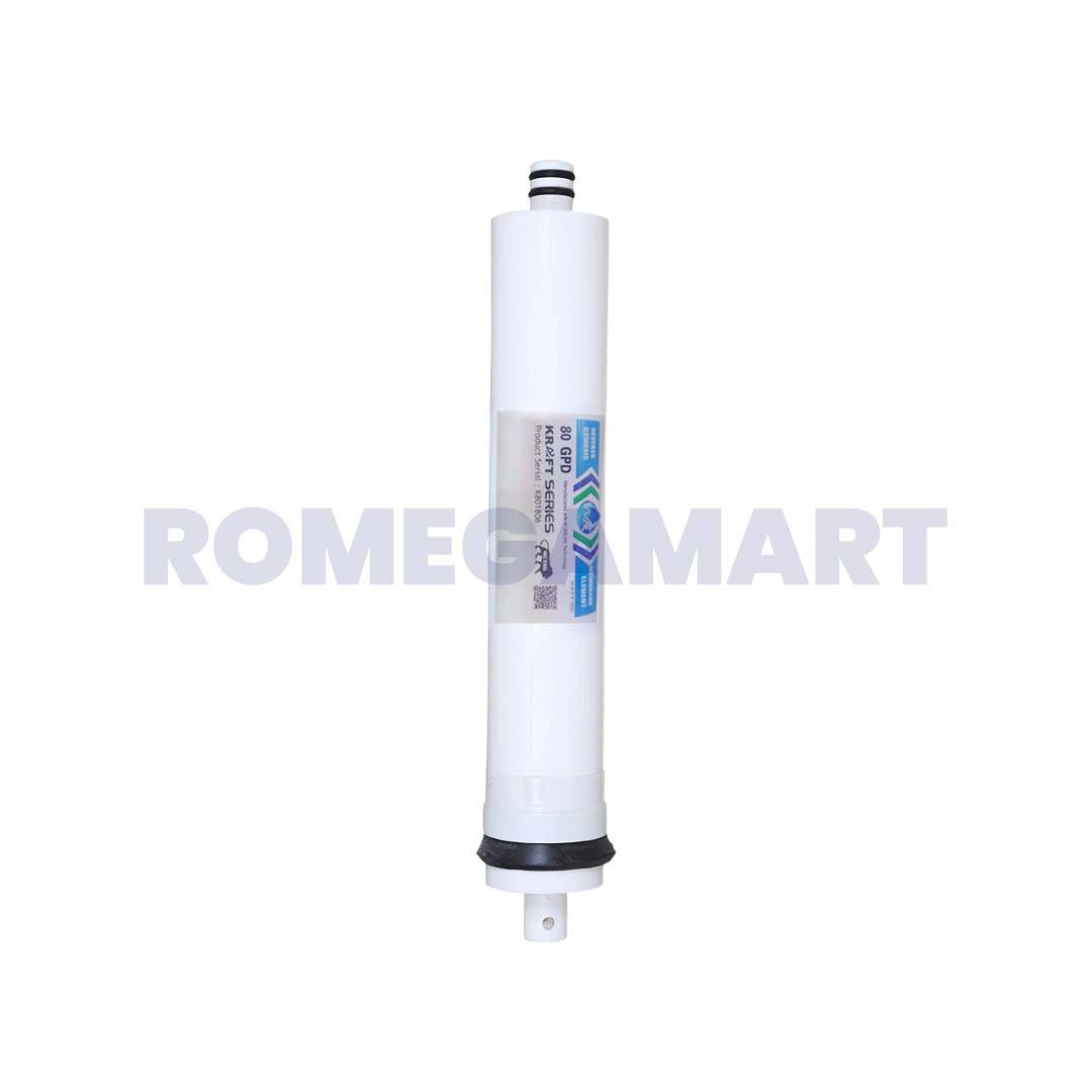 Kraft Series 80 GPD Membrane Workupto 3000 TDS White Color - JAZZ PURE WATER SOLUTION