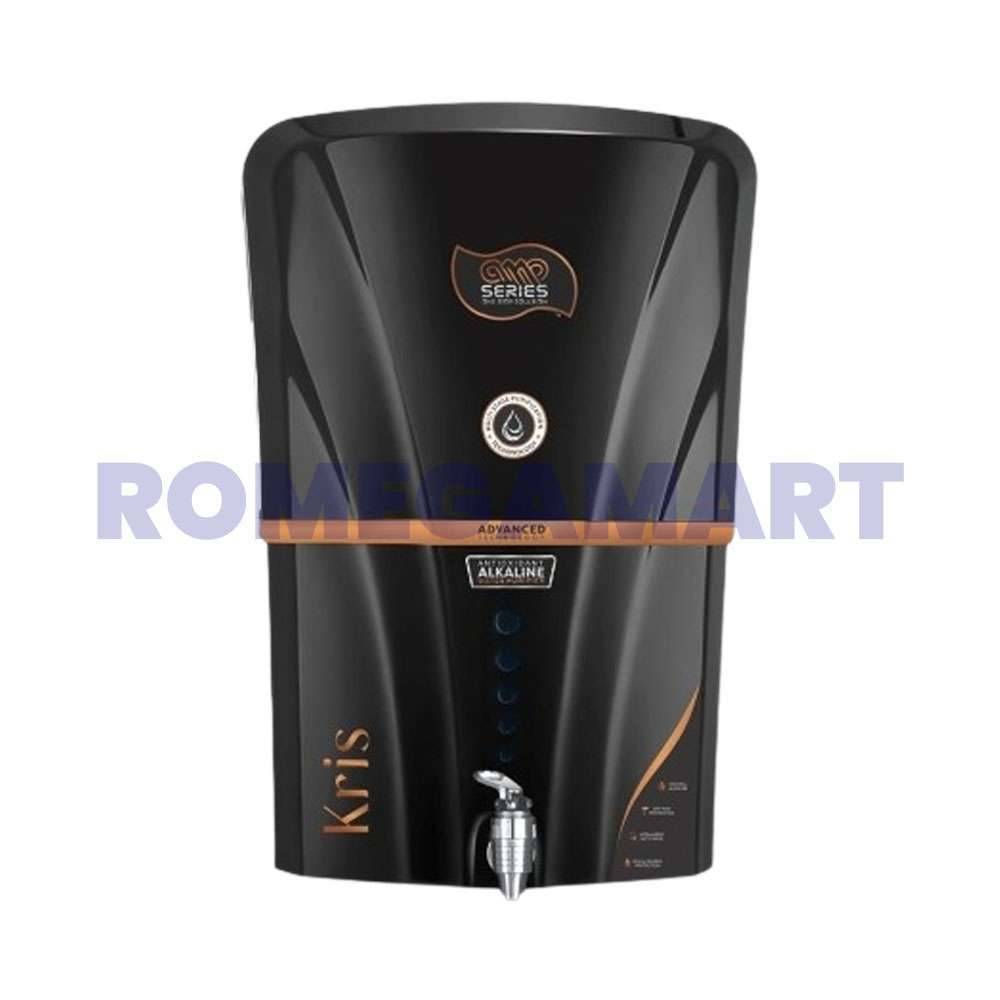 Kris Alkaline Black Color 12 Liter Storage Water Purifier For Domestic Use - EARTH RO SYSTEM
