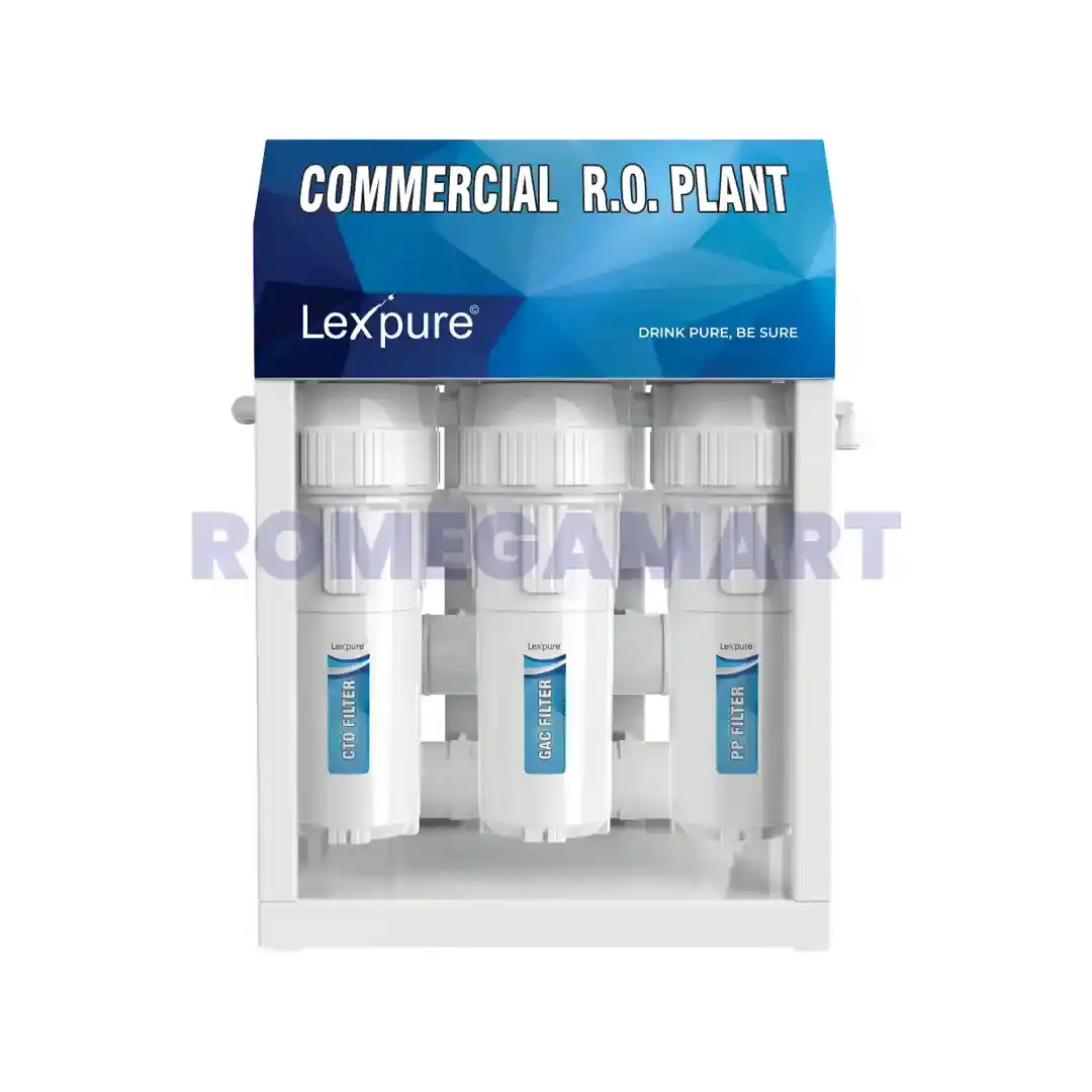 Lexpure 25 LPH 5 Stage Filtration Commercial Ro White Color - Basotra Electronics