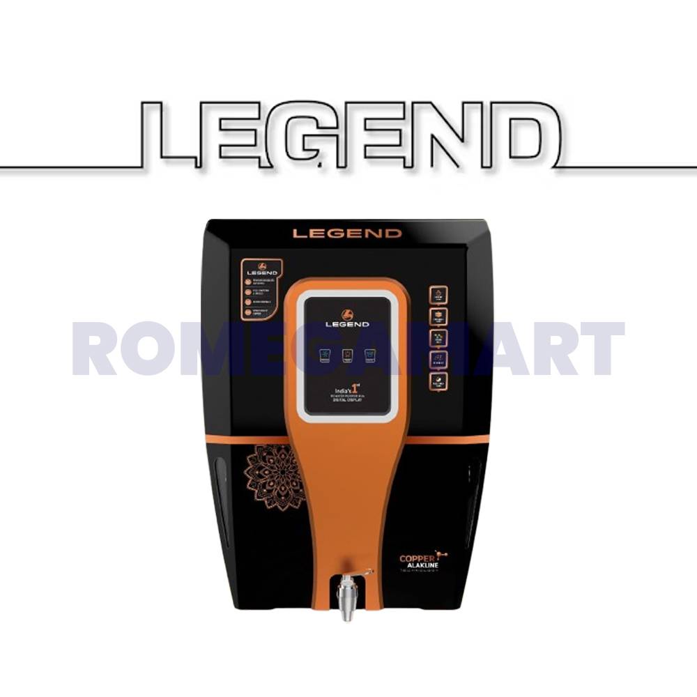 LEGEND 12 Liter Storage Water Purifier Black With Golden For Domestic Use - AQUA PURE & FRESH ENETERPRISES