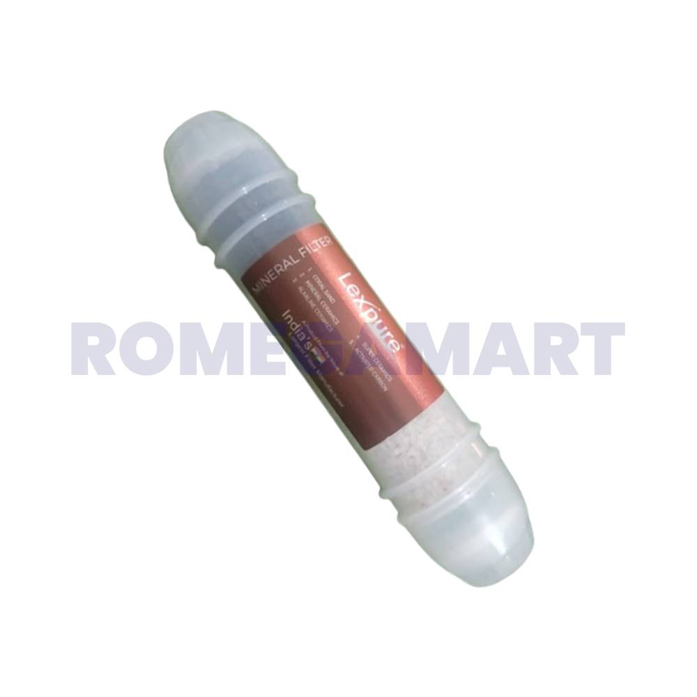 Lexpure Mineral Filter Cartridge White Transparent Color For Domestic Use