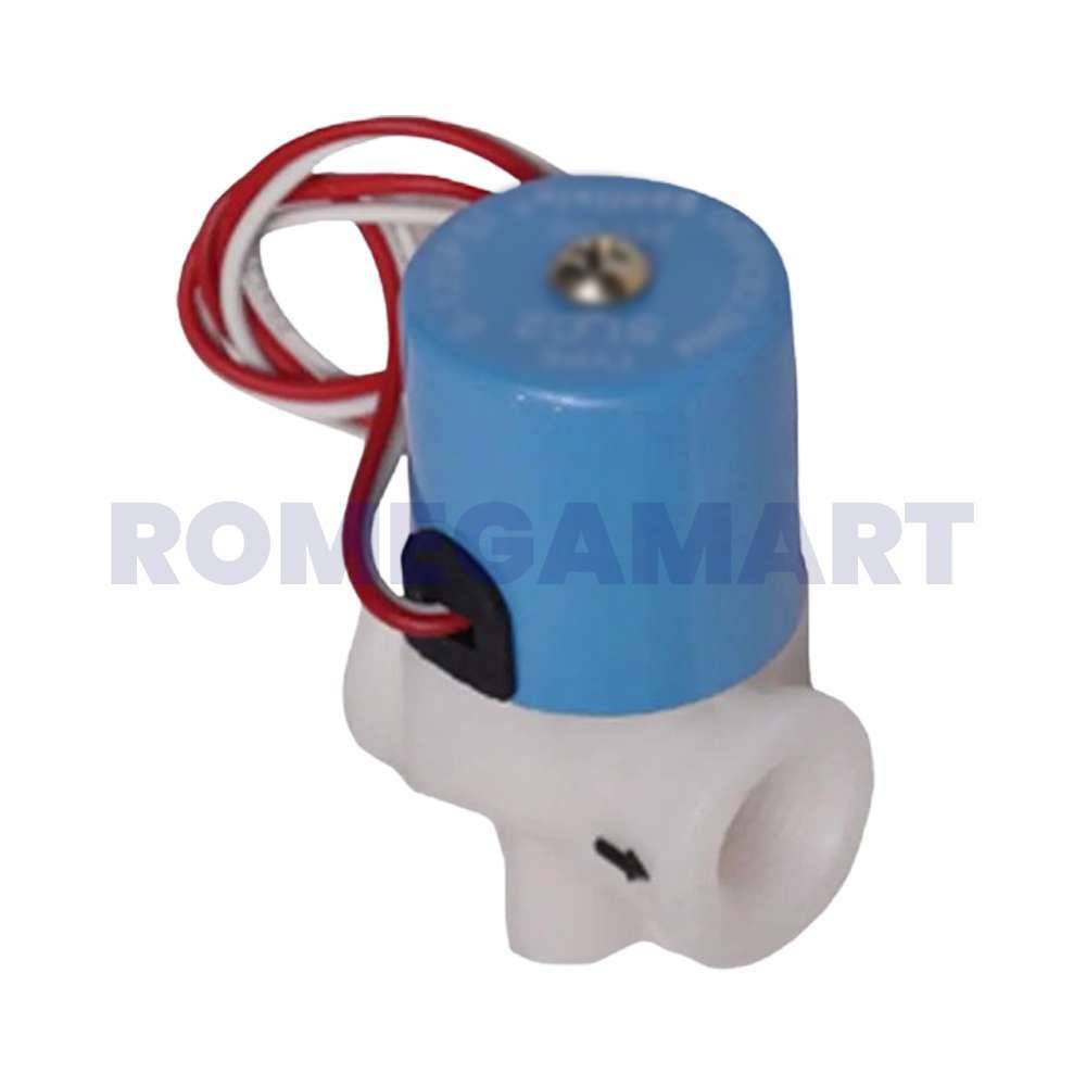 Live Flow Solenoid Valve SV 24Volt Blue Color Suitable For Domestic RO - GTB JI WATER SOLUTION