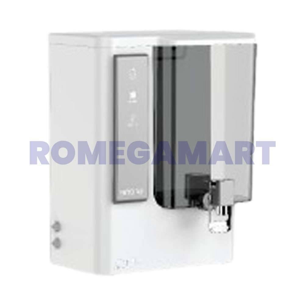 Lx One Glam Polar White Color RO+UV+UF+TDS+ALKLINE+COPPER+MINERAL 12 Liter Storage ABS Plastic Material Water Purifier- JAZZ PURE WATER SOLUTIONS
