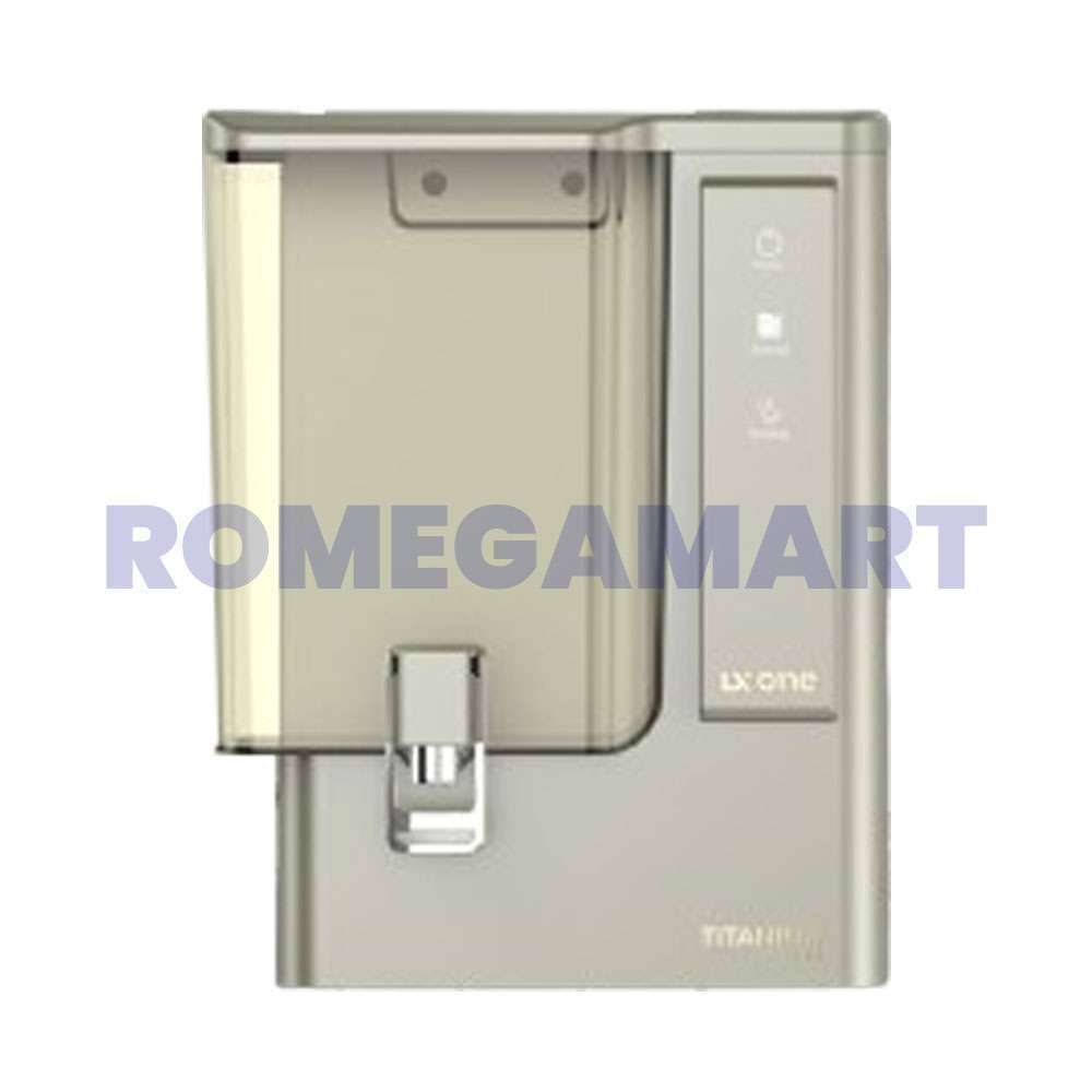 Lx One Titanium Series RO+UV+TDS+UF Alphine Gold 13 Liter Storage Water Purifier ABS Plastic Material - JAZZ PURE WATER SOLUTIONS