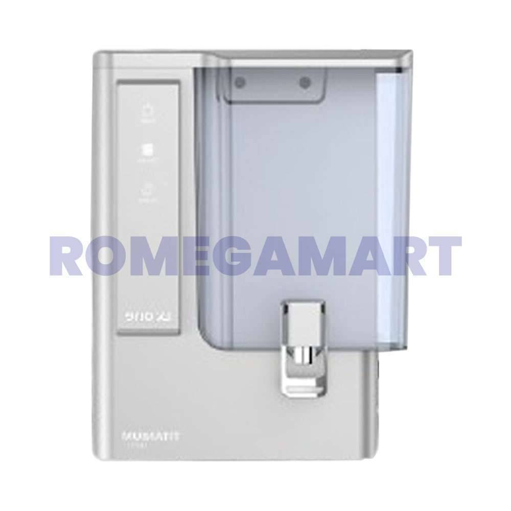 Lx One Titanium Series RO+UV+COPPER+ALKLINE+TDS Sapphire Silver 13 Liter Storage Water Purifier ABS Plastic Material - JAZZ PURE WATER SOLUTIONS