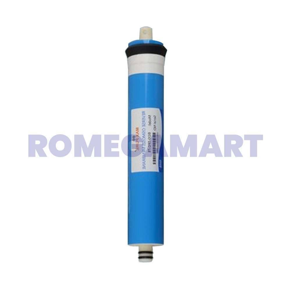 Maxpure Eco 75 GPD Membrane Blue Color Polypropylene Material For Domestic Use - VATSAQUA RO SYSTEM 