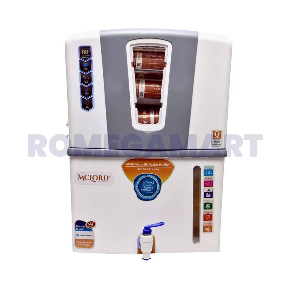 Mclord Aqua Cloud ALK+CU 12 Liter Storage Water Purifier For Domestic Use - MCLORD