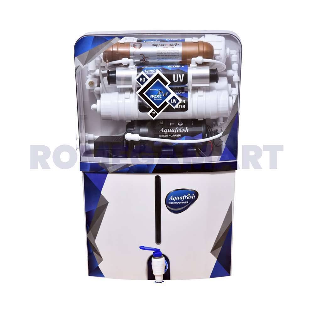 12 Liter Storage Mclord Aqua Fresh White Transparent Water Purifier For Domestic Use - MCLORD