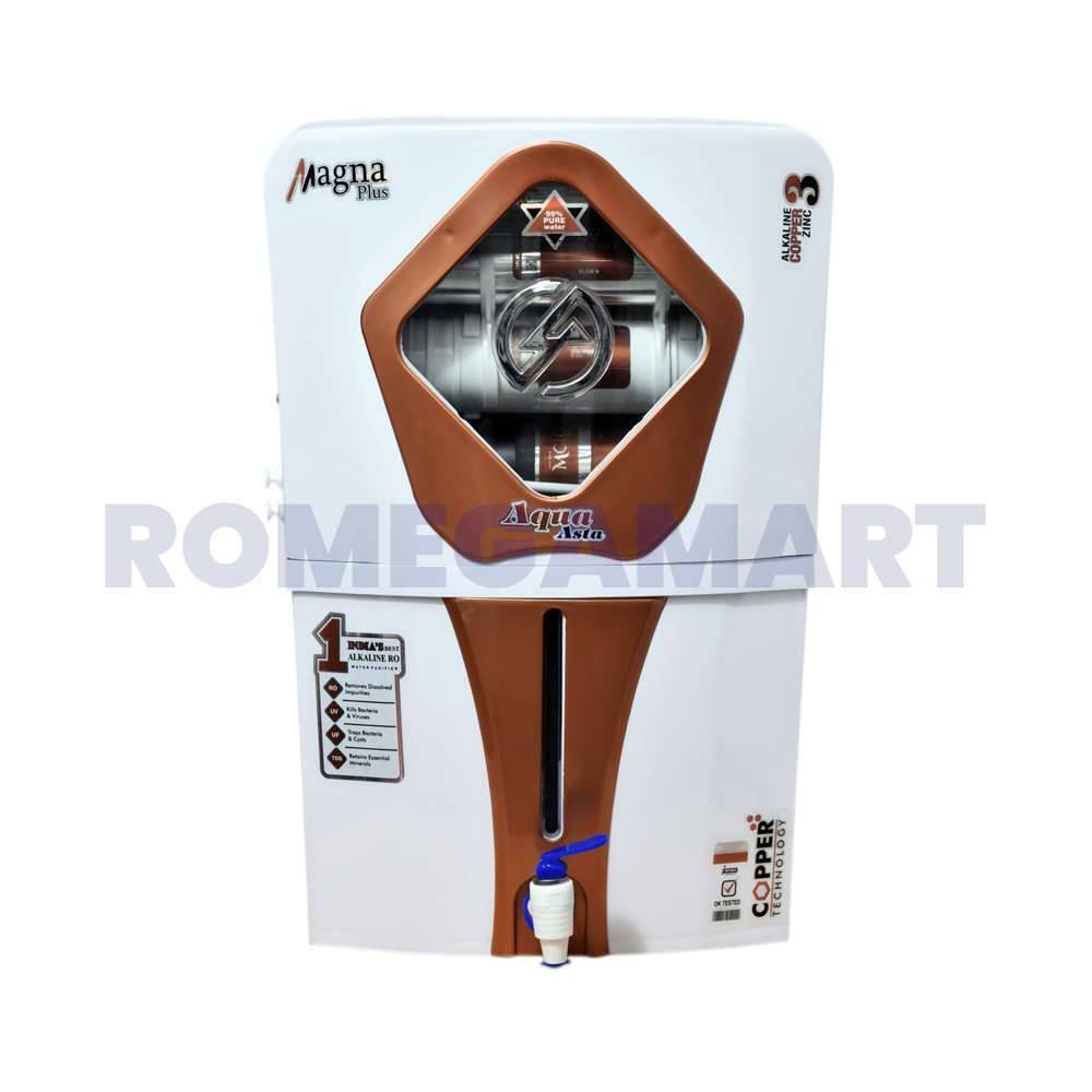 12 Liter Storage Mclord Magna Plus ‎‎‎RO+UV+UF+TDS+Copper plus Alkaline Water Purifier For Domestic Use - MCLORD