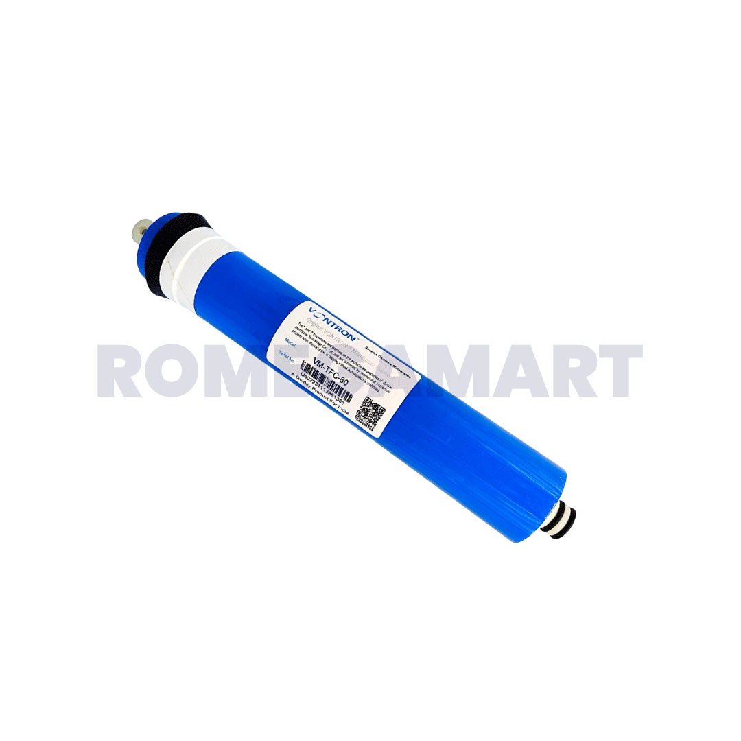 Vontron 80 GPD Membrane Blue Color Suitable For All Types Of Water Purifier - JAZZ PURE WATER SOLUTION