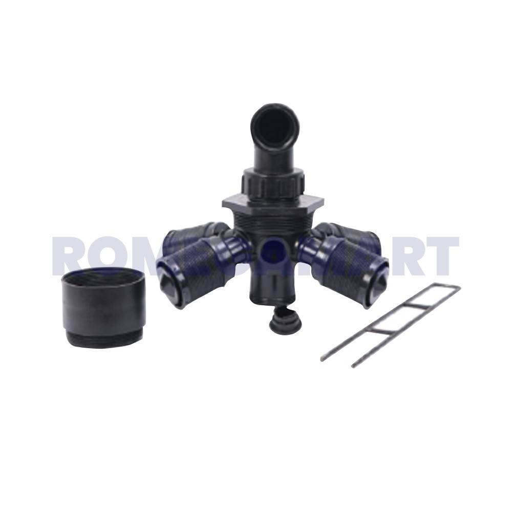 6M3/Hr-2Set Filter And Softener Medium Pressure Flow Water Distribution System - MS ENTERPRISES