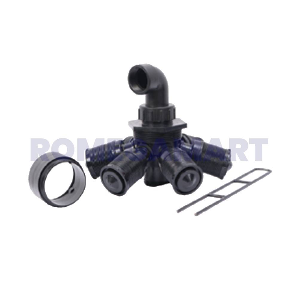 Medium Pressure Flow 9m3 / hr-2Set Water Distribution System For Filter - MS ENTERPRISES