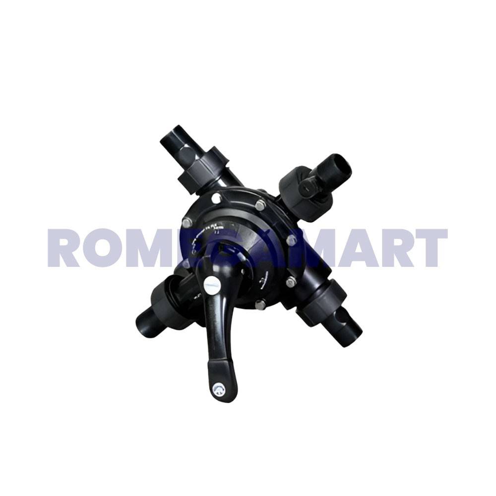 Medium Pressure Innox 25 NB Side Mount Multiport Valve For Water Treatment - Chasten Water Components