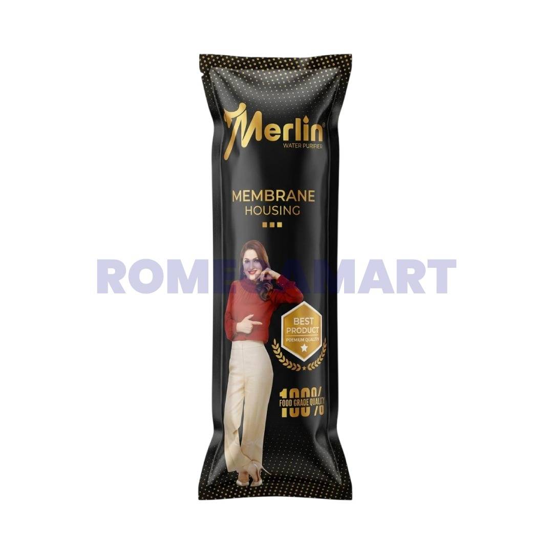 Merlin RO Membrane Housing Double O Ring Plastic Material Domestic Use - Wave RO Aqua Solution