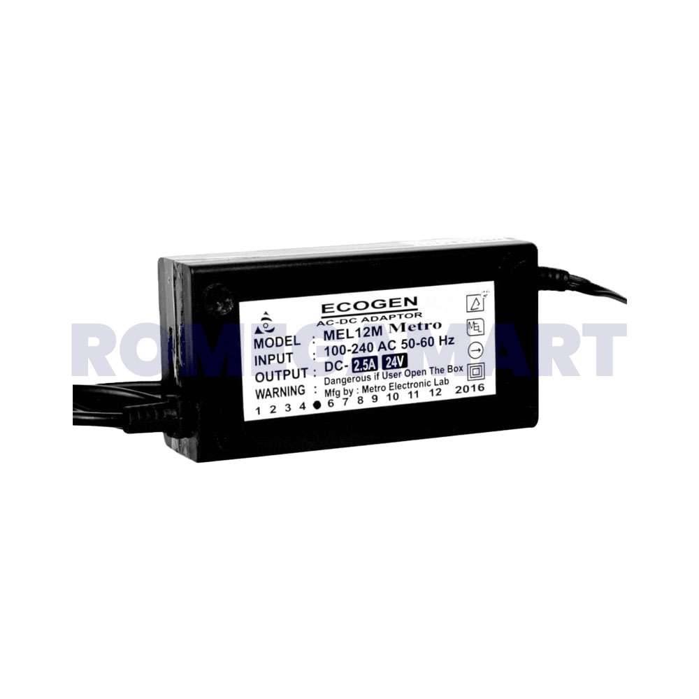 SMPS Power 24 Volt 2.5 Ampere RO Adaptor for RO System - GTB JI WATER SOLUTIONs