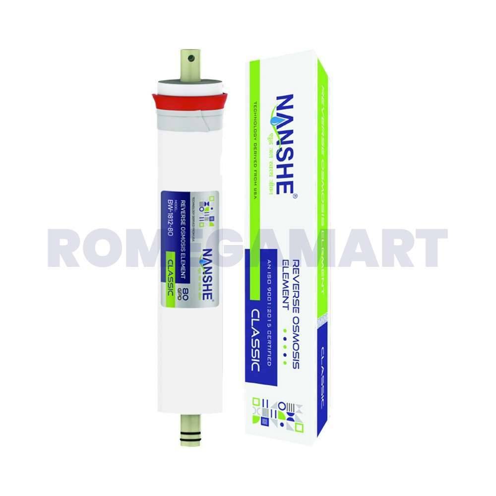 NANSHE Classic 80 GPD Membrane For Domestic Ro High TDS Membrane 2000 TDS Work Upto - PARSHWAM FILTRATION