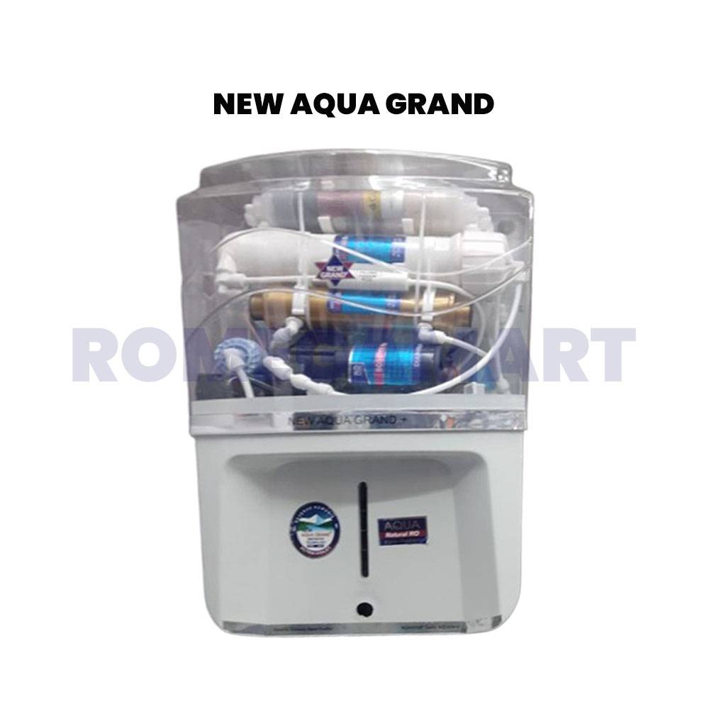 Aqua Grand+ Water Purifier 12 Liter Storage ABS Plastic Material For Domestic Use - Power Touch