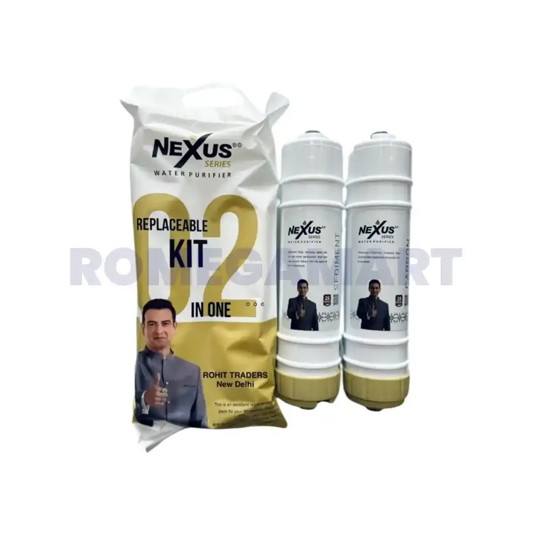 Nexus Sediment Filter With Carbon Filter Kit Polypropylene Material Domestic Use - JAZZ PURE WATER SOLUTION