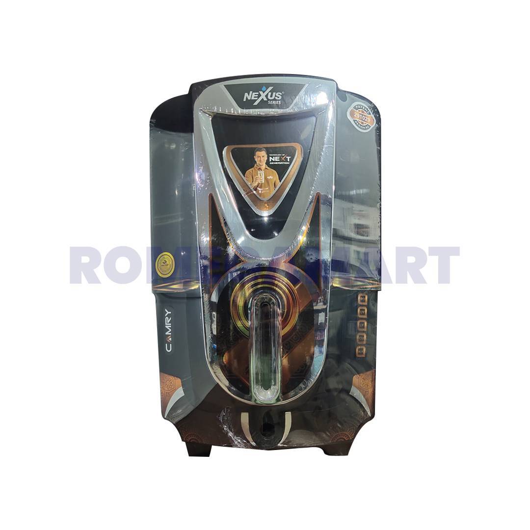 Camry 12 Liter Storage Black TRP Color Plastic Material Cabinet For Domestic RO - JAZZ PURE WATER SOLUTION