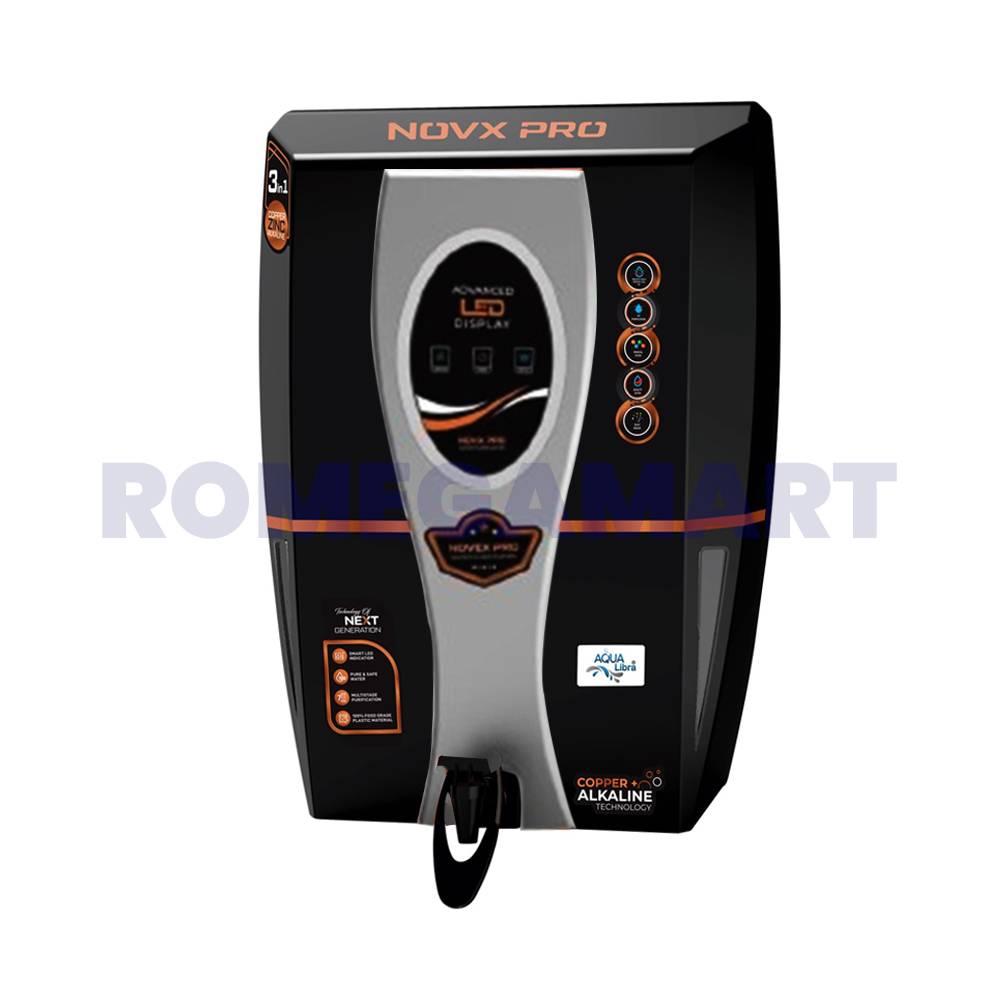 Nova Pro Black Water Purifier 12 Liter Storage - ARYA Enterprises