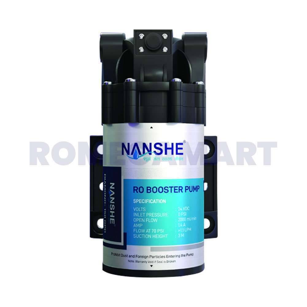 Nanshe 150 GPD Booster Pump Diomond For Domestic RO Water Purifier - PARSHWAM FILTRATION LLP