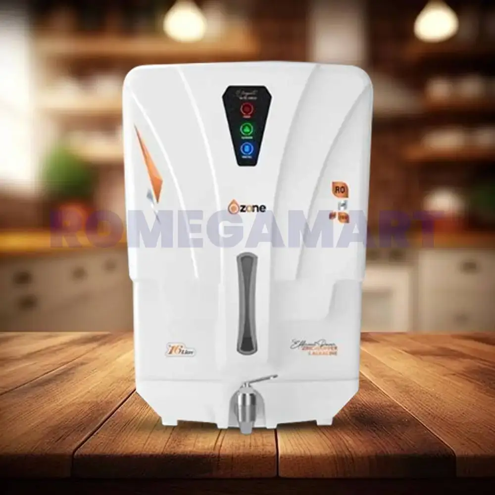 Nexus Ozone White Color 16 Liter Storage RO+UV+UF+TDS Water Purifier With Smart LED Indicator - Jazz Pure Water Solution