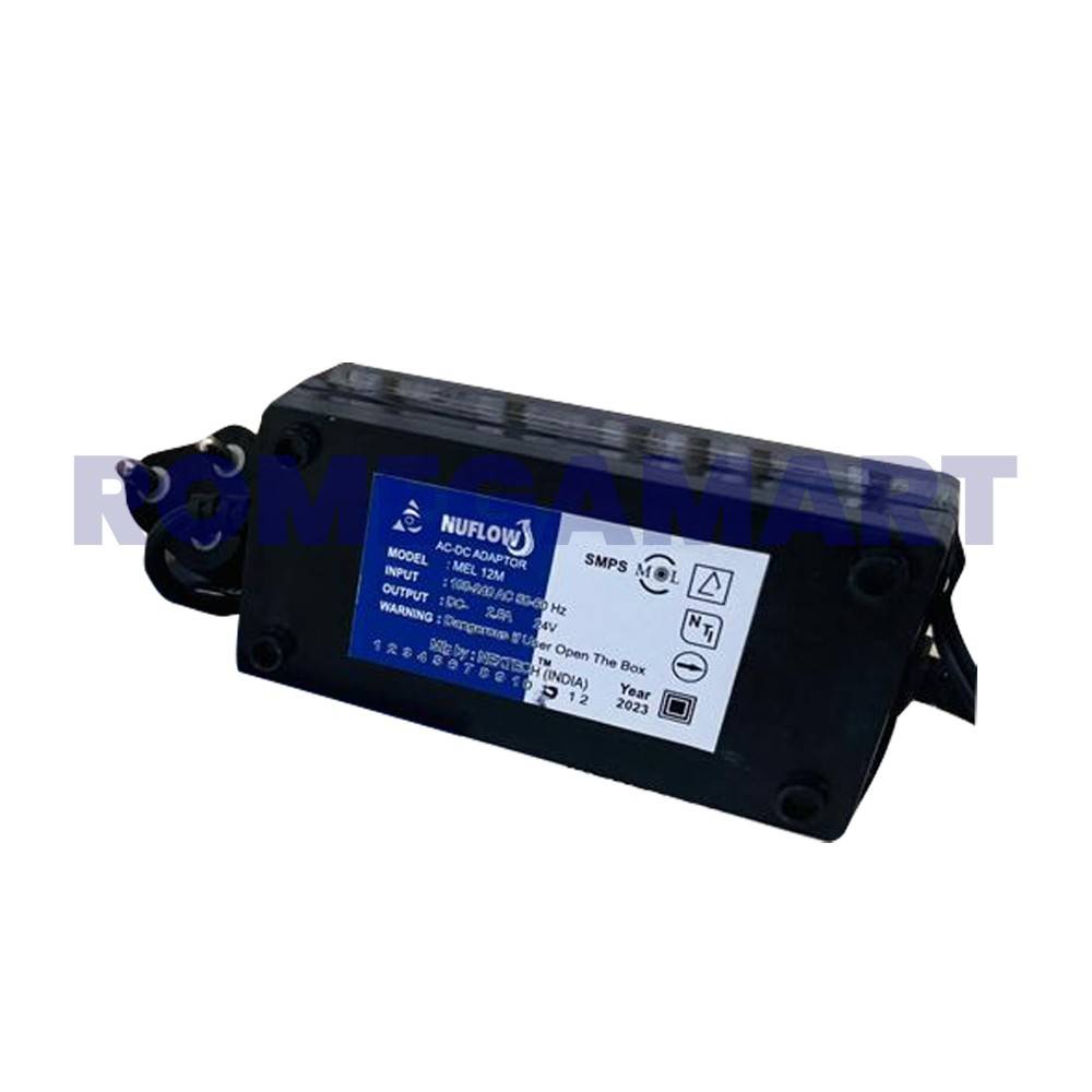 Nuflow 2.5 Ampere 24 Volt SMPS For Domestic RO Water Purifier - Nextech India