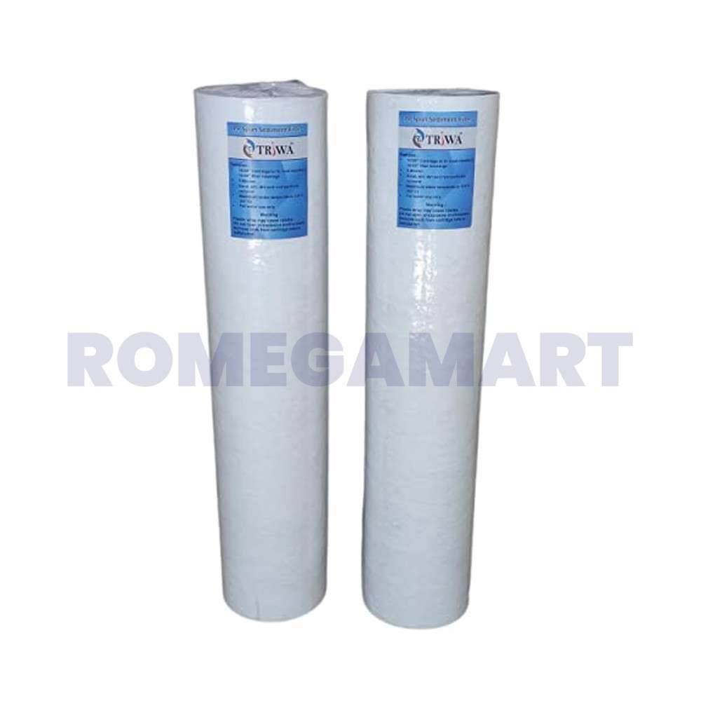 20 Inch Ocean Star Jumbo Big Blue Spun Filter Whole House Water Filter Spare Filter Cartridge - OCEAN STAR TECHNOLOGIES PRIVATE LIMITED