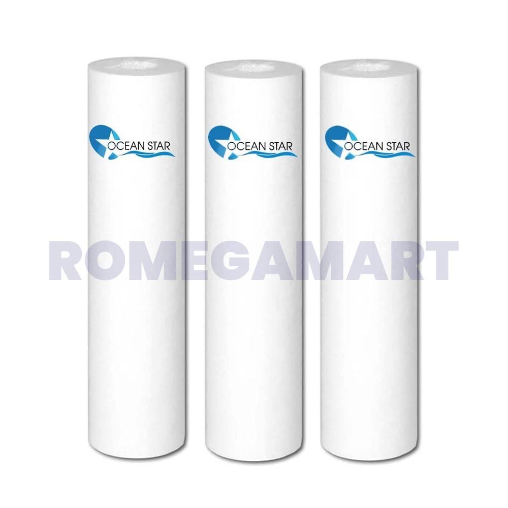 OCEAN STAR 10 Inch PP Spun Filter 5 Micron Pre Filter For Water Purifier - OCEAN STAR TECHNOLOGIES PRIVATE LIMITED